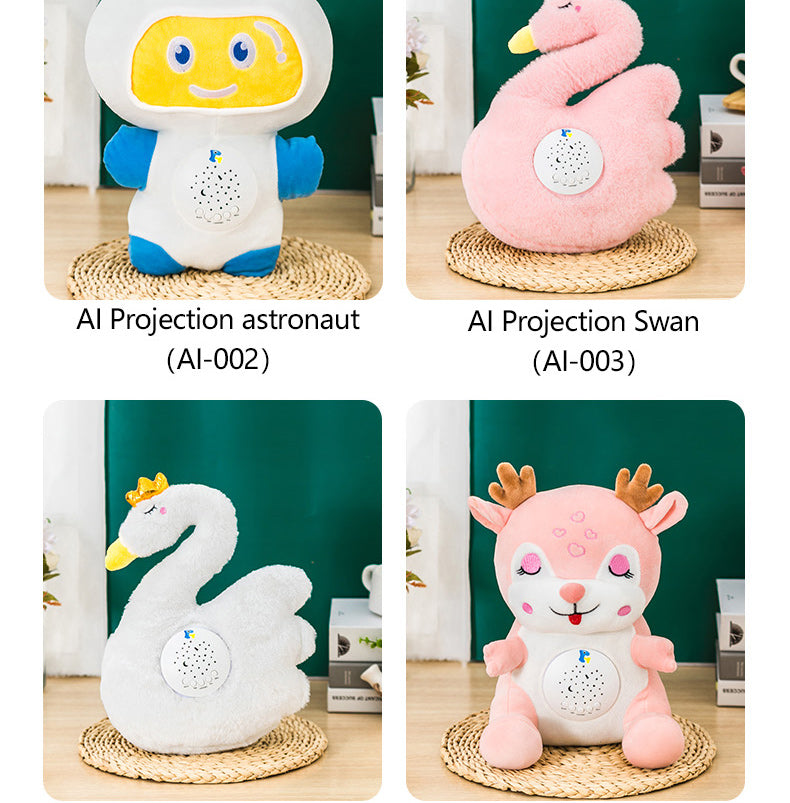 AI Projection Story Machine for Kids - Interactive Bedtime Storyteller with Night Light, Educational Auto-Story Toy for Toddlers