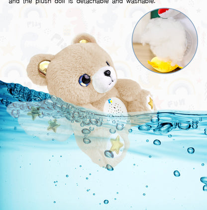 AI Projection Story Machine (Kid-Safe) - Interactive Bedtime Projector with Auto-Story & Dimmable Night Light, Early Learning Toy