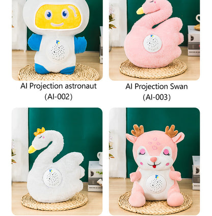 Smart AI Projection Story Machine for Kids - AI Toys Bedtime Story Projector with Night Light  Educational Interactive Toy for Parent-Child Time AI Toys