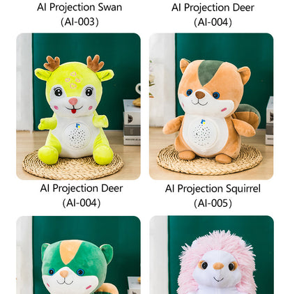 AI Projection Story Machine for Kids - Interactive Bedtime Storyteller with Night Light, Educational Auto-Story Toy for Toddlers