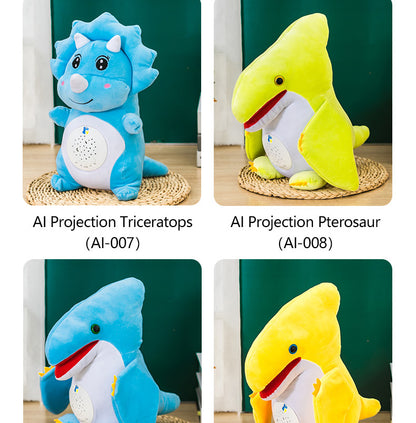 AI Projection Story Machine (Kid-Safe) - Interactive Bedtime Projector with Auto-Story & Dimmable Night Light, Early Learning Toy