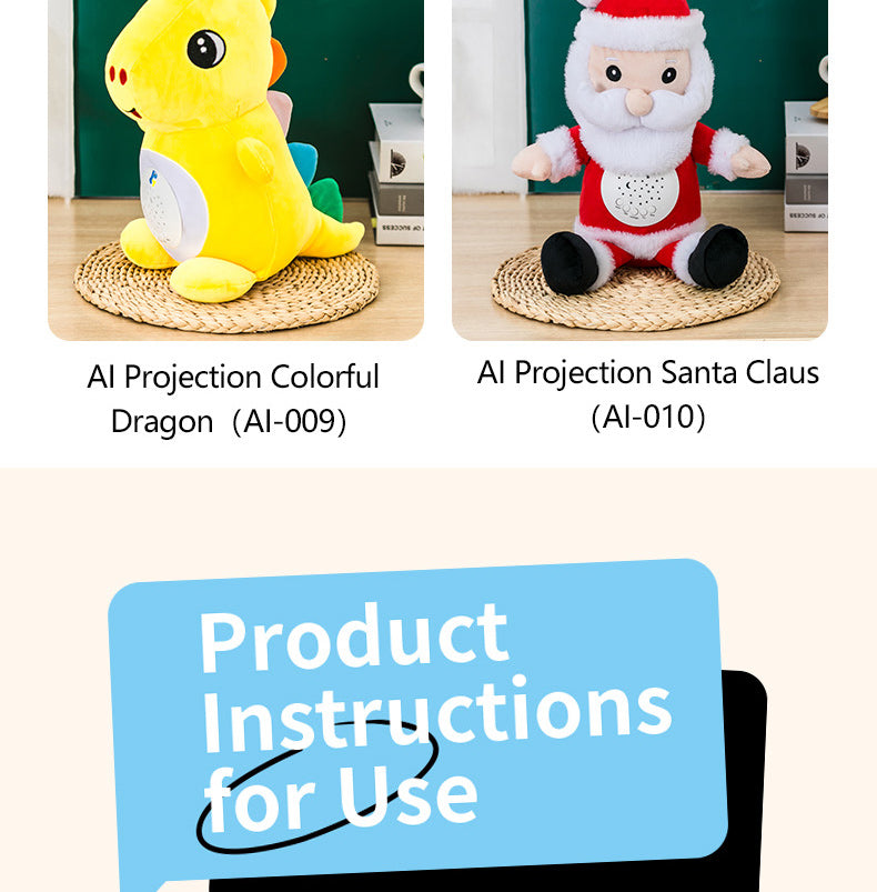 AI Projection Story Machine for Kids - Interactive Bedtime Storyteller with Night Light, Educational Auto-Story Toy for Toddlers