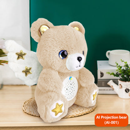 AI Projection Story Machine for Kids - Interactive Bedtime Storyteller with Night Light, Educational Auto-Story Toy for Toddlers