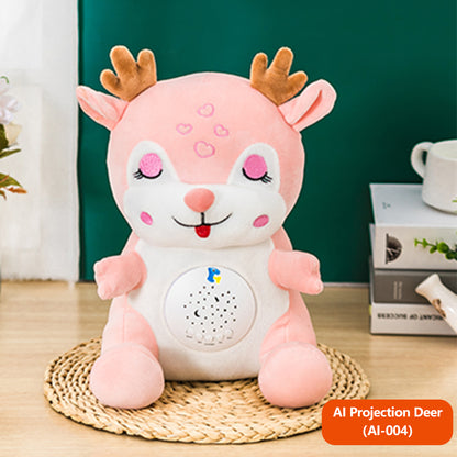 AI Projection Story Machine for Kids - Interactive Bedtime Storyteller with Night Light, Educational Auto-Story Toy for Toddlers