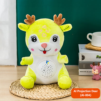 AI Projection Story Machine for Kids - Interactive Bedtime Storyteller with Night Light, Educational Auto-Story Toy for Toddlers