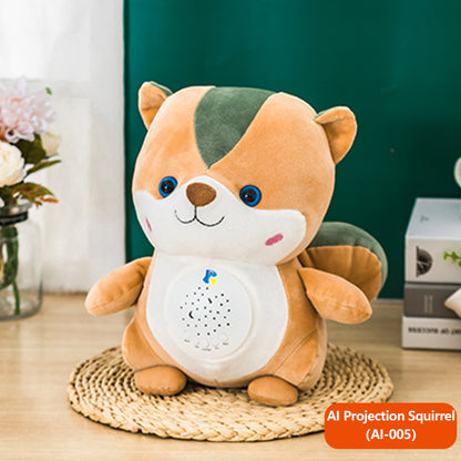 AI Projection Story Machine (Kid-Safe) - Interactive Bedtime Projector with Auto-Story & Dimmable Night Light, Early Learning Toy