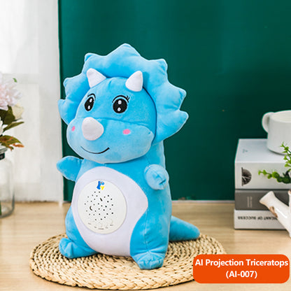 AI Projection Story Machine (Kid-Safe) - Interactive Bedtime Projector with Auto-Story & Dimmable Night Light, Early Learning Toy